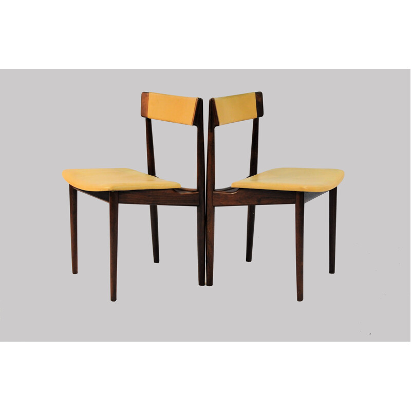 Set of 6 Model 39 Dining Chairs by Henry Rosengren Hansen for Brande Møbelindustri - 1960s