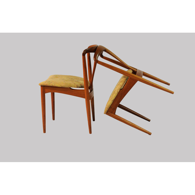 Set of 6 "Juliane" Dining Chairs by Johannes Andersen for Vamo - 1960s