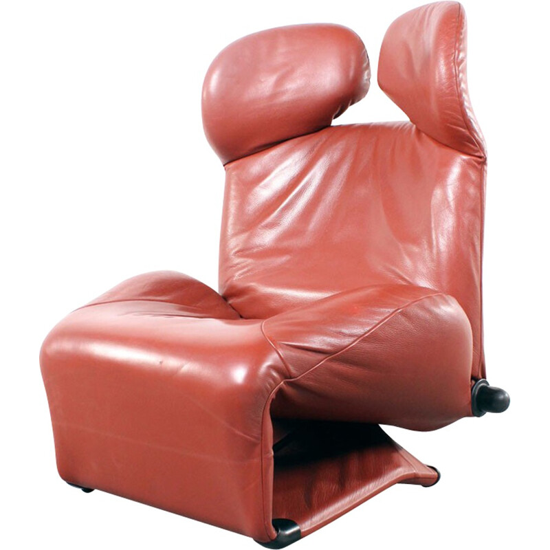 Wink armchair by Toshiyuji Kita for Cassina - 1980s 