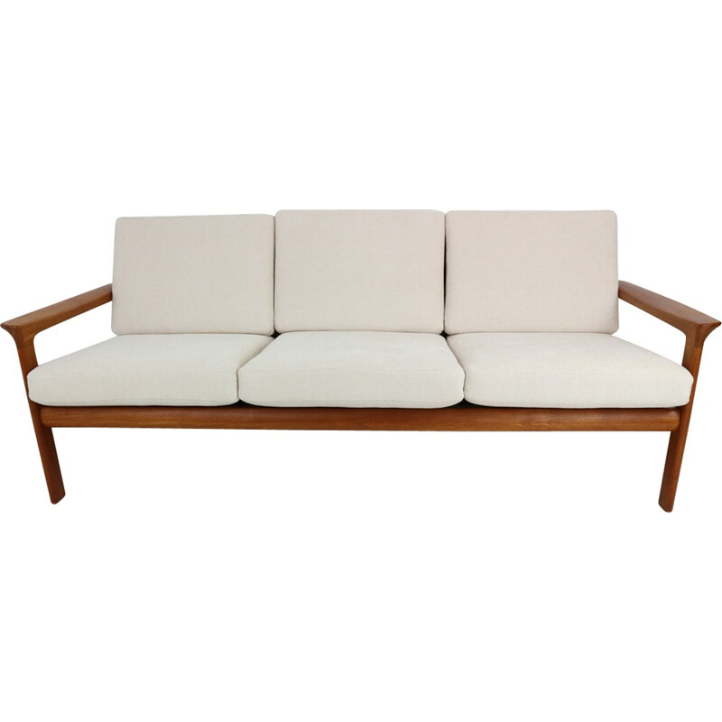 Danish Teak 3 Seat Sofa by Sven Ellekaer for Komfort - 1960s