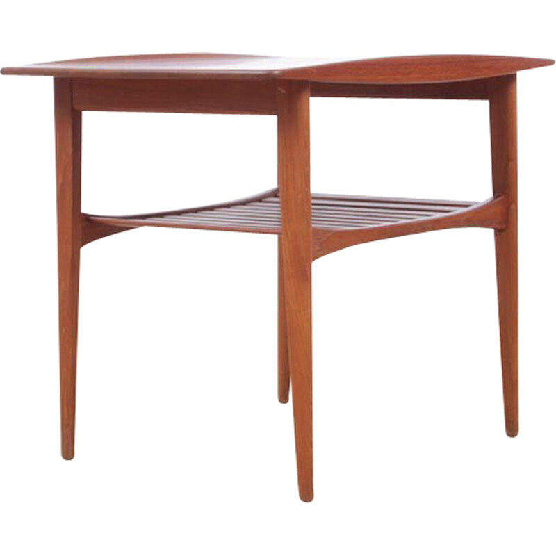 Scandinavian side table in solid teak by Tove and Edvard Kindt-Larsen for France and Søn - 1950s