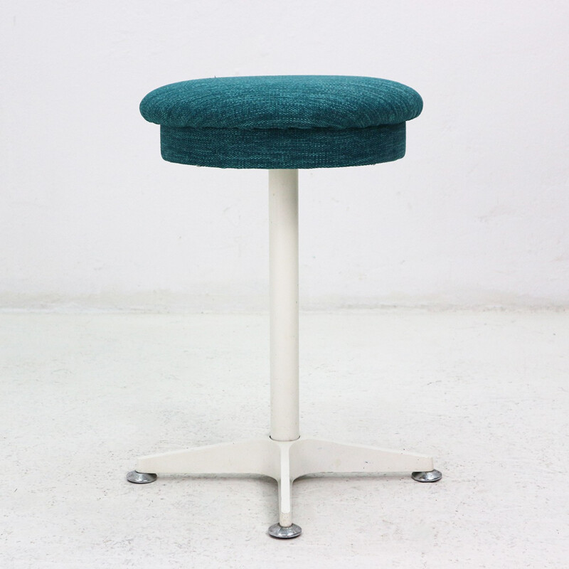 Vintage German swivel stool by Bremshey - 1960s