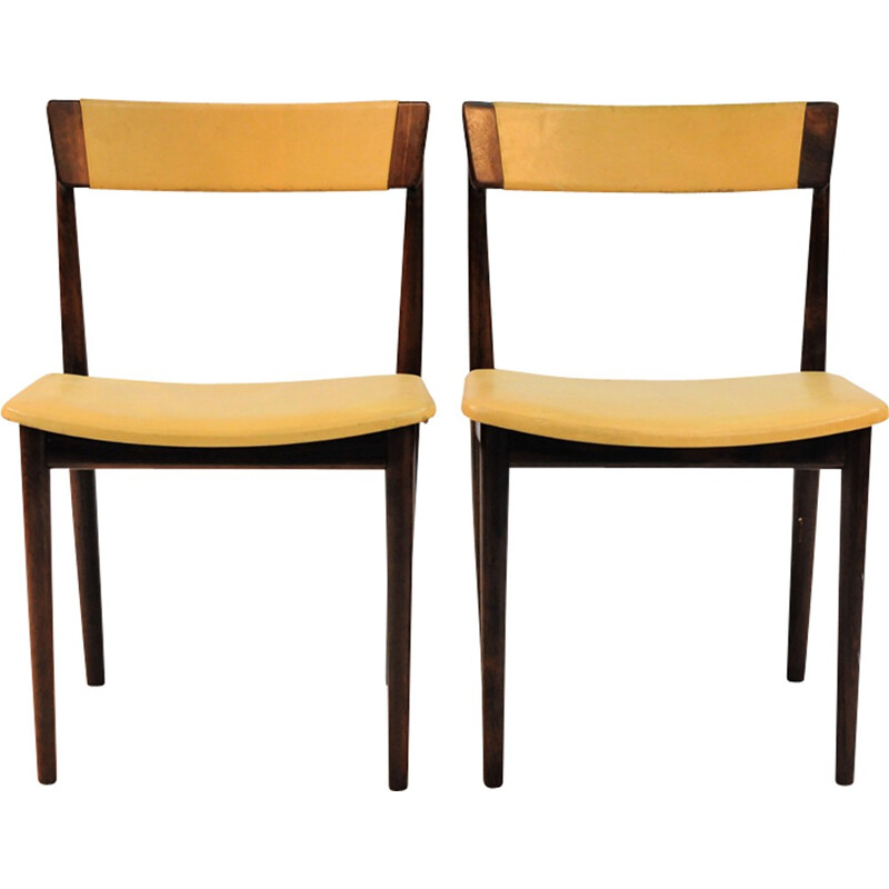 Set of 6 Model 39 Dining Chairs by Henry Rosengren Hansen for Brande Møbelindustri - 1960s