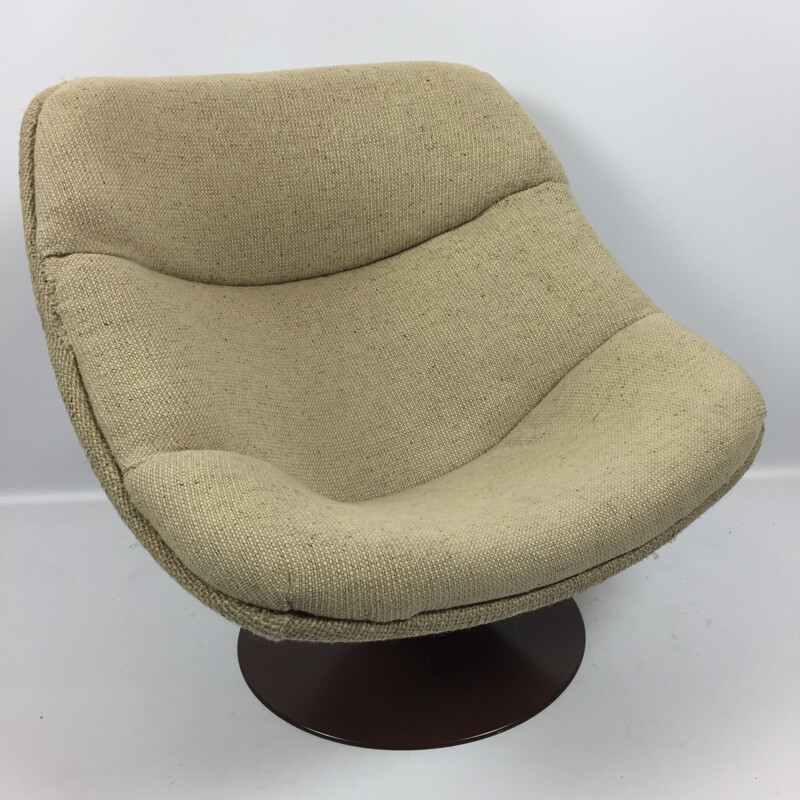 Dutch F558 Oyster Lounge Chair by Pierre Paulin for Artifort - 1960s