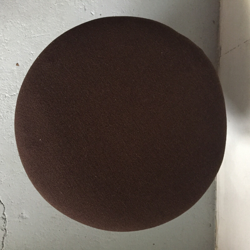 Vintage Brown Mushroom Pouf by Pierre Paulin for Artifort - 1980s