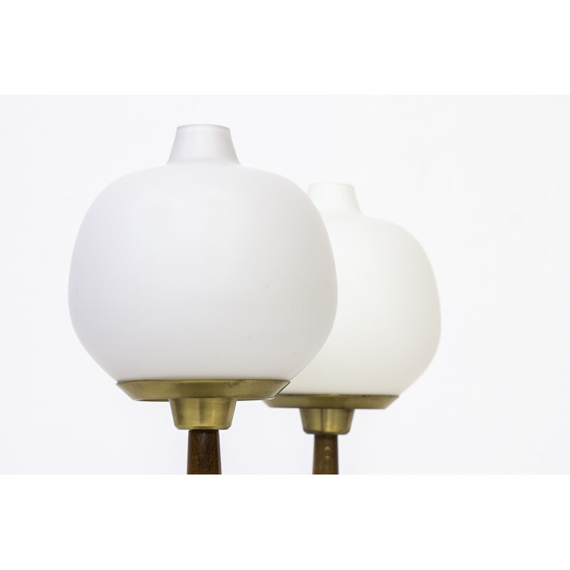 Pair of Scandinavian Table Lamps by Hans Bergström for Ateljé Lyktan - 1950s