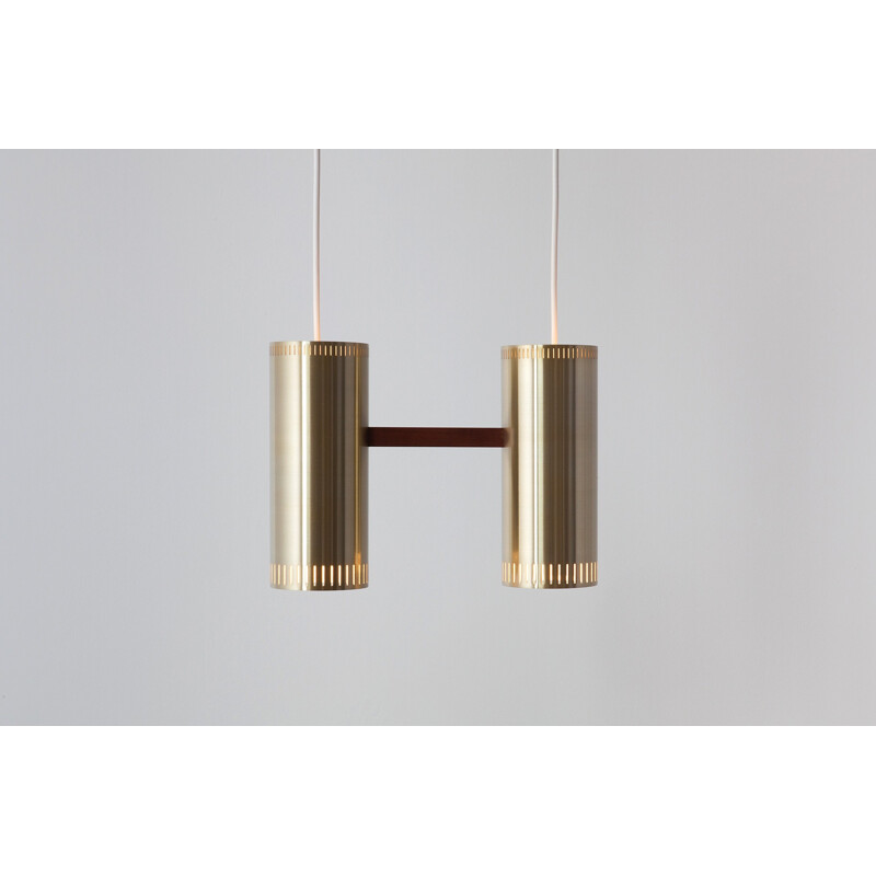 Pendant lamp Cylindre de Jo Hammerborg - 1960s