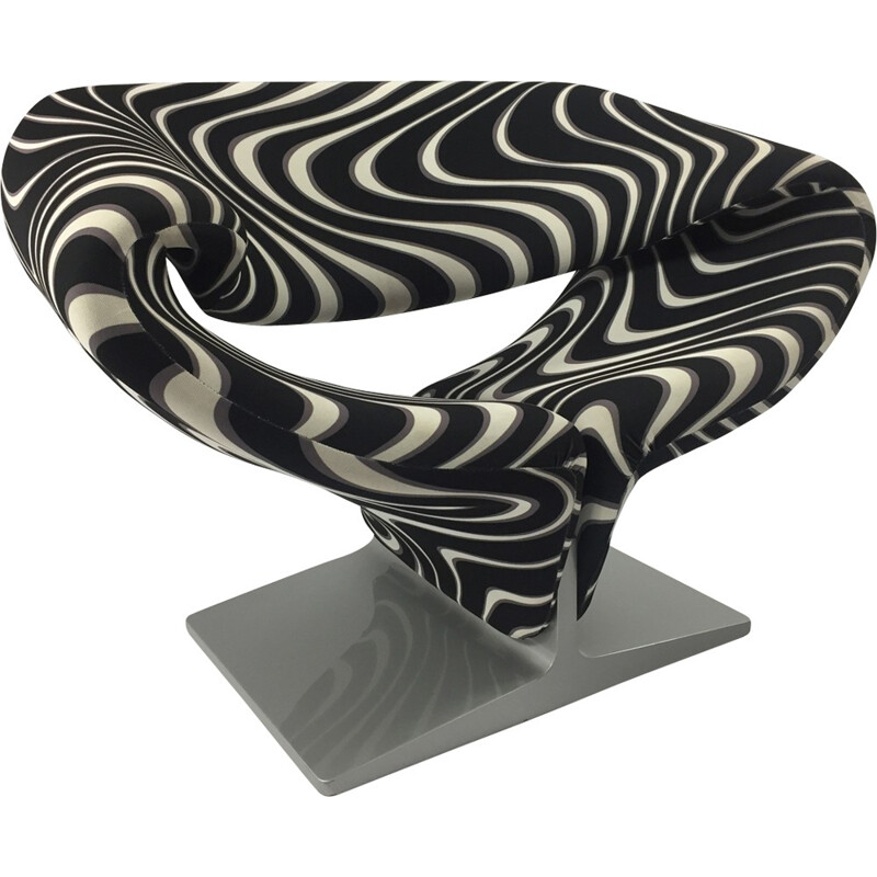 Vintage Ribbon Chair by Pierre Paulin for Artifort - 1980s