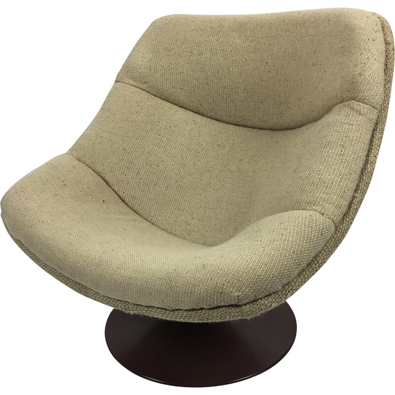 Dutch F558 Oyster Lounge Chair by Pierre Paulin for Artifort - 1960s