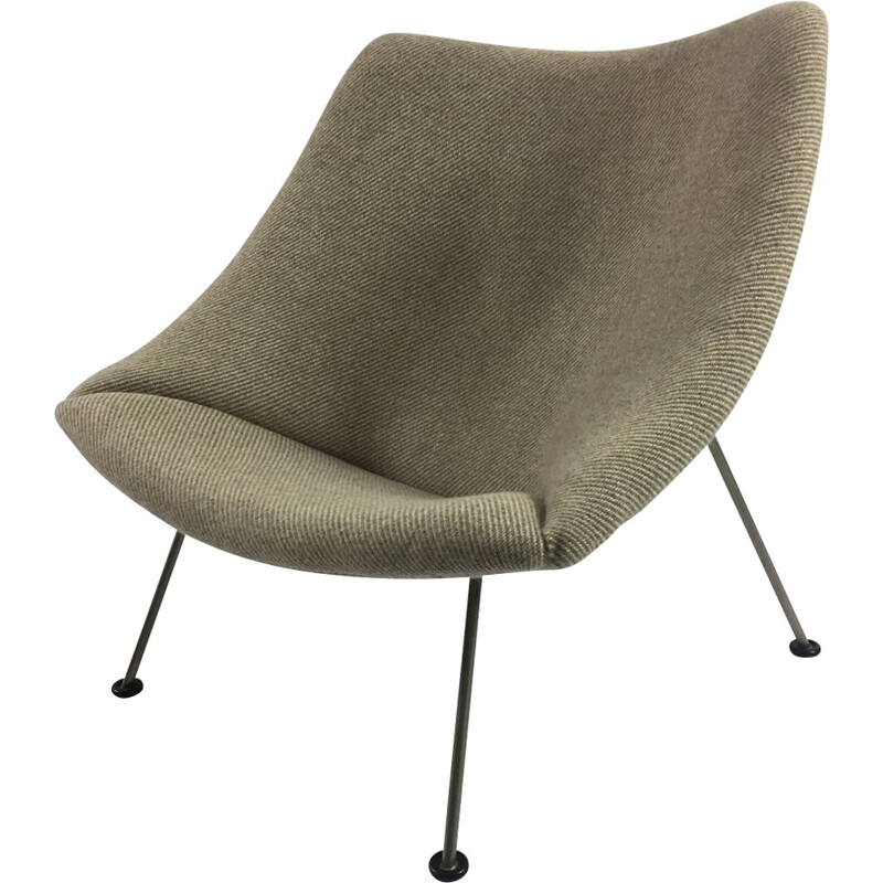 Vintage Oyster Easy Chair by Pierre Paulin for Artifort - 1960s