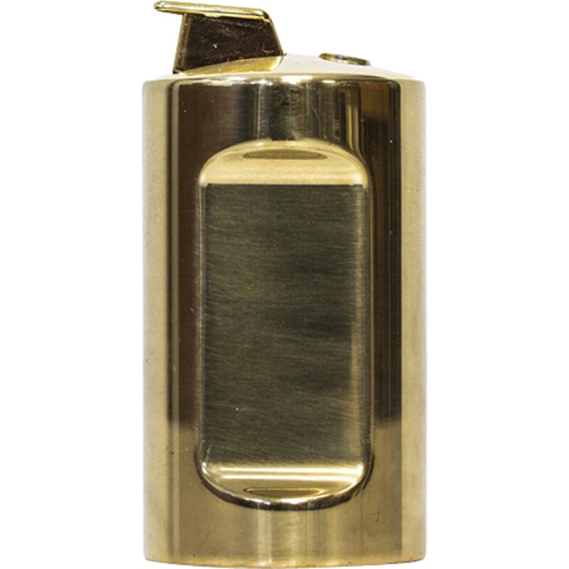 Brass Table Lighter by Pierre Forssell for Skultuna - 1960s