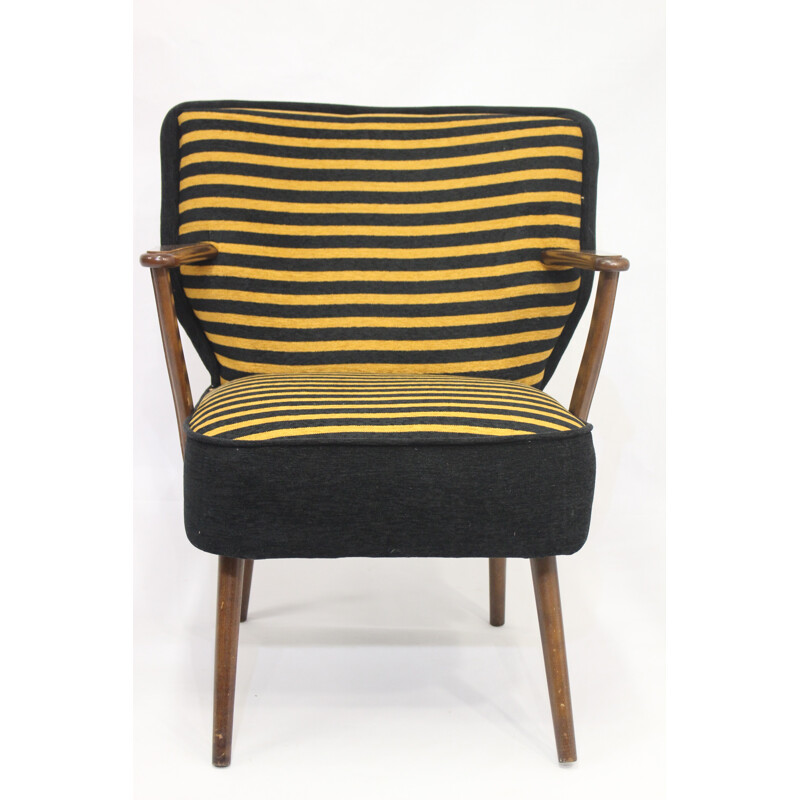 Vintage armchair in beechwood - 1950s