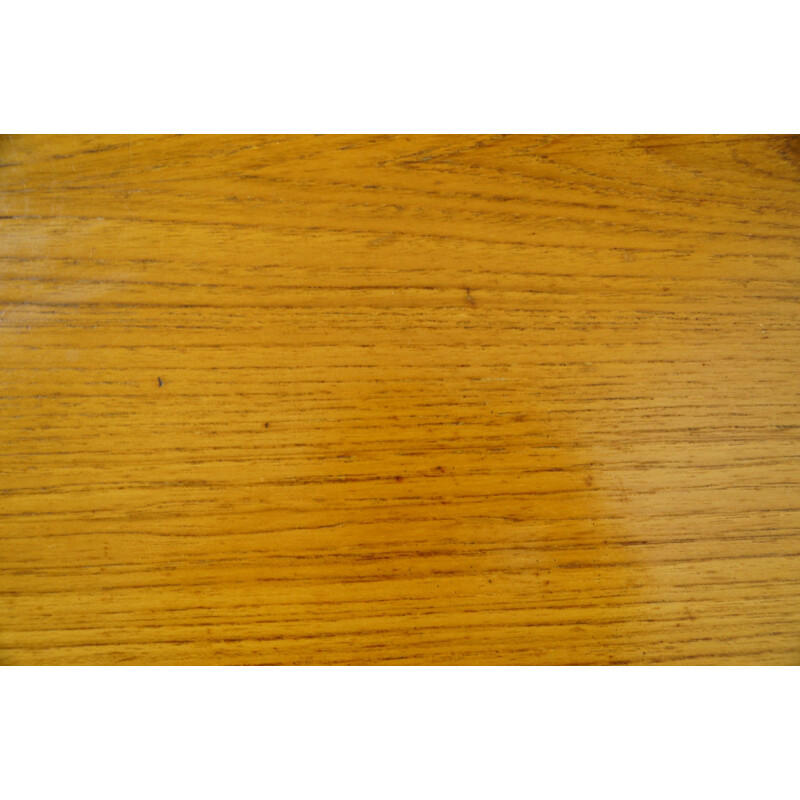 Square coffee table in walnut by Cor Lübke - 1960s
