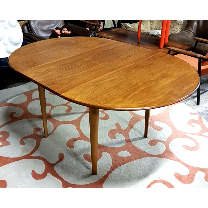 Table ronde Vintage, design néerlandais - 1960