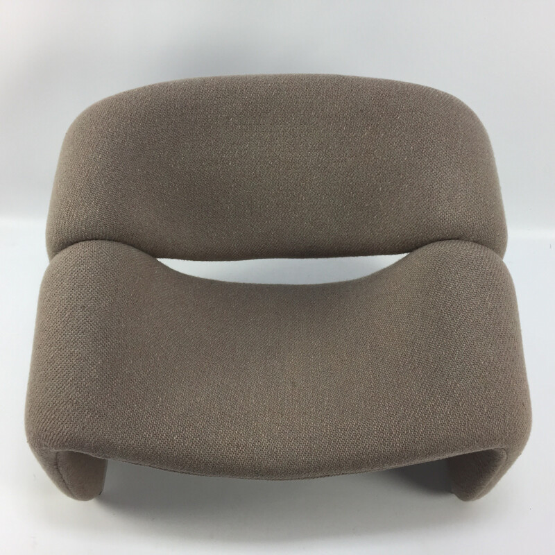 Vintage brown Groovy Chair by Pierre Paulin for Artifort - 1980s