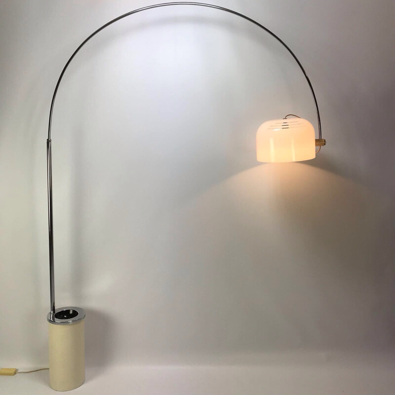 Arc Floor Lamp by Luigi Massoni for Guzzini - 1960s