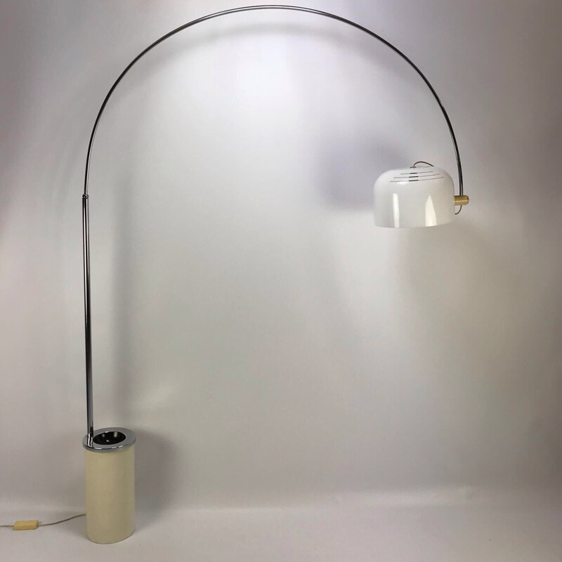 Arc Floor Lamp by Luigi Massoni for Guzzini - 1960s