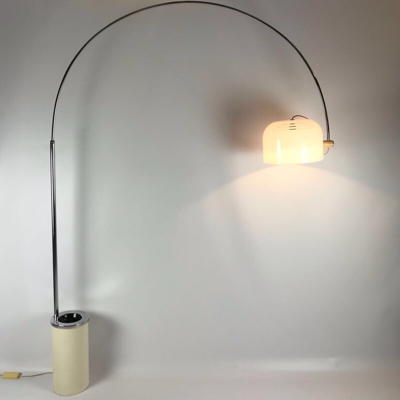 Arc Floor Lamp by Luigi Massoni for Guzzini - 1960s