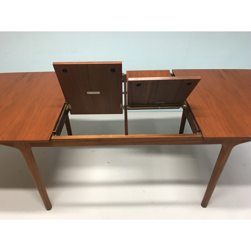 Vintage teak McIntosh dining table - 1960s