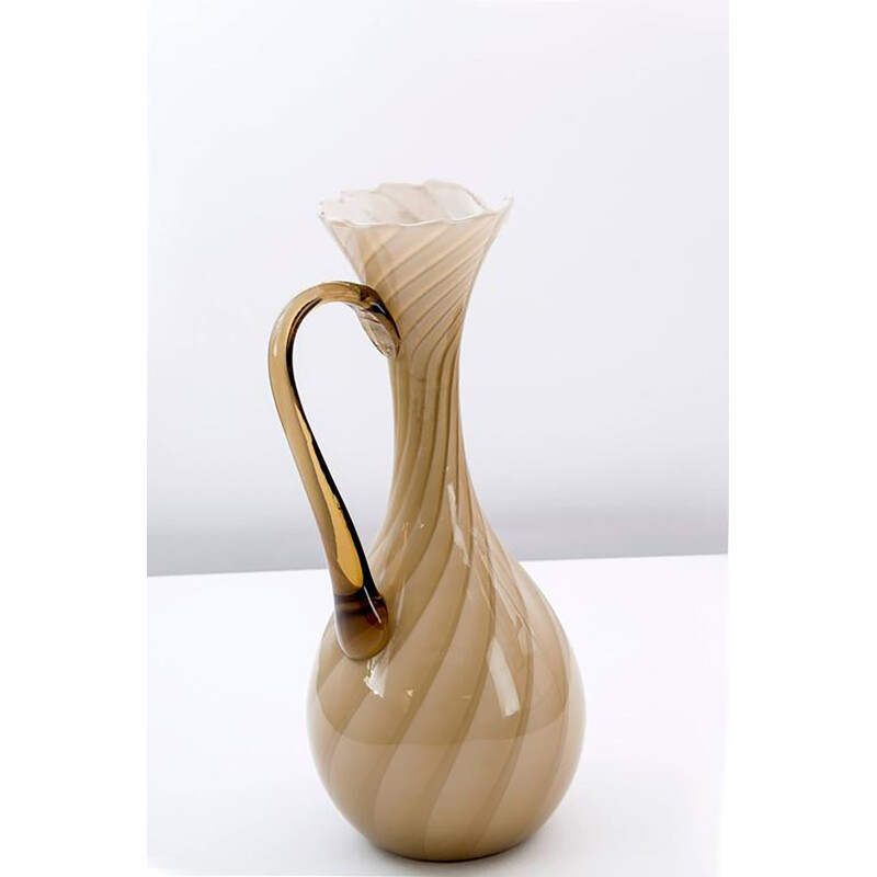 Vase vintage en verre - 1960