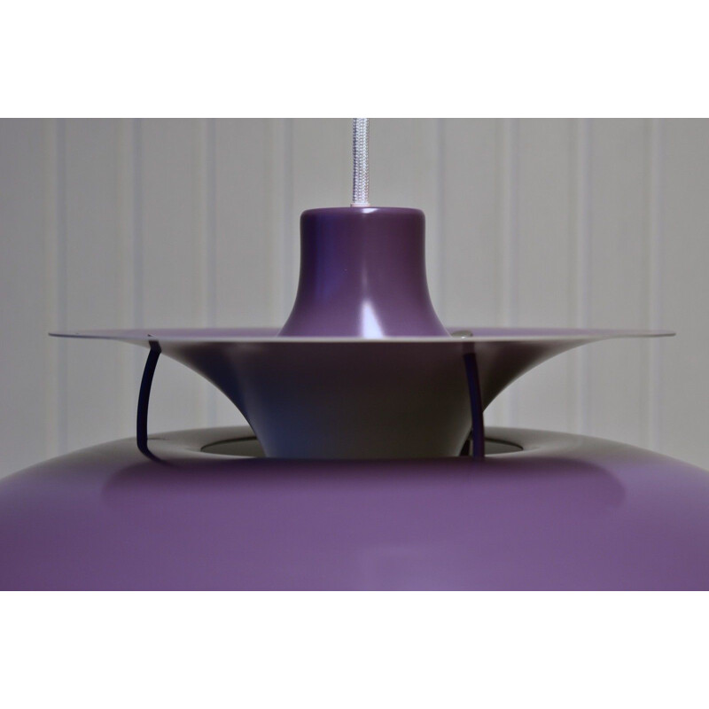 Purple PH5 pendant lamp by Poul Henningsen for Louis Poulsen - 1950s