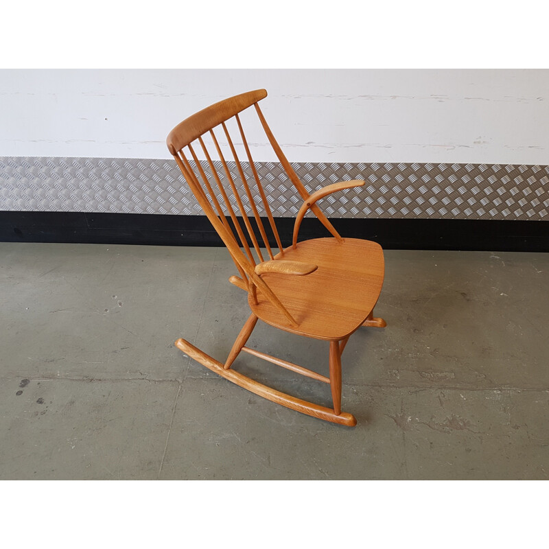 Rocking Chair by Illum Wikkelsø - 1958