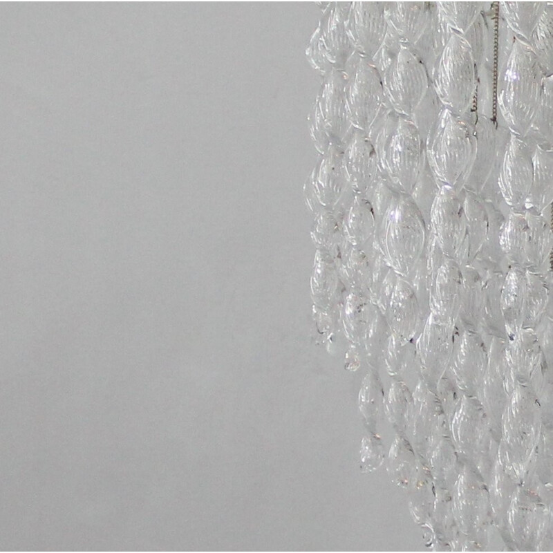 Murano glass chandelier - 1970s