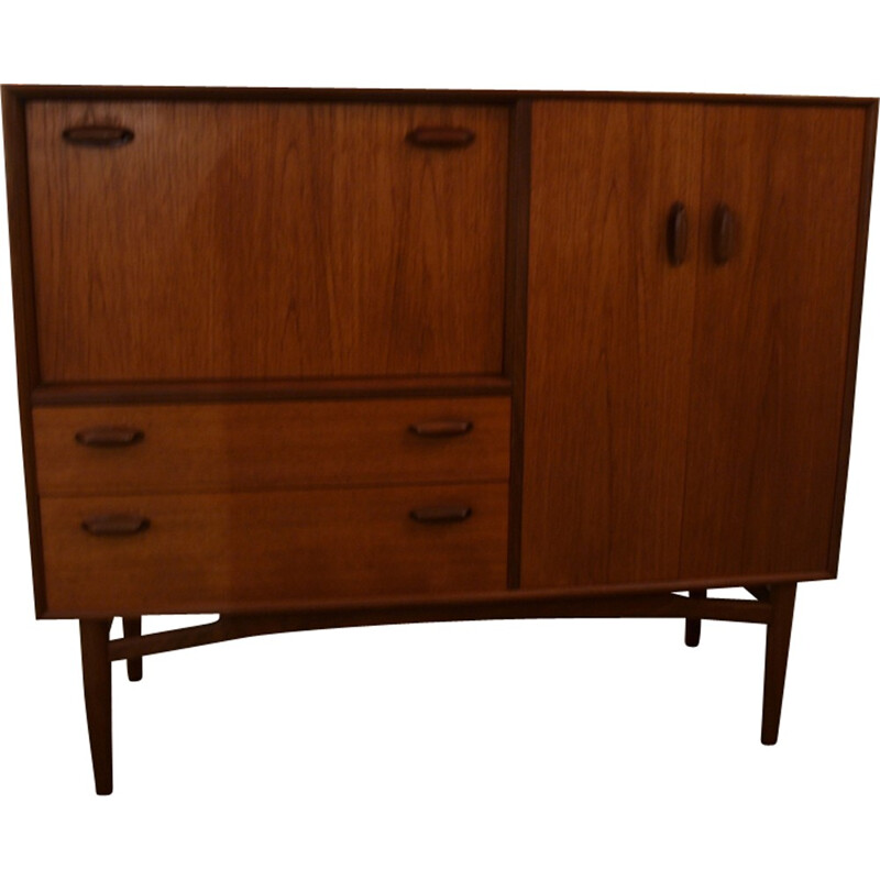 Vintage highboard in teak - 1960s