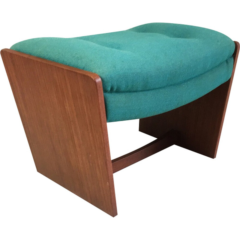 Mid-century dressing table seat - 1970