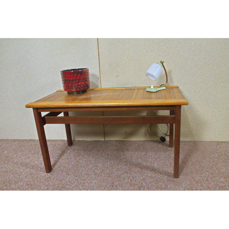 Vintage teak side table by Averskoge Möbelfabrik - 1960s