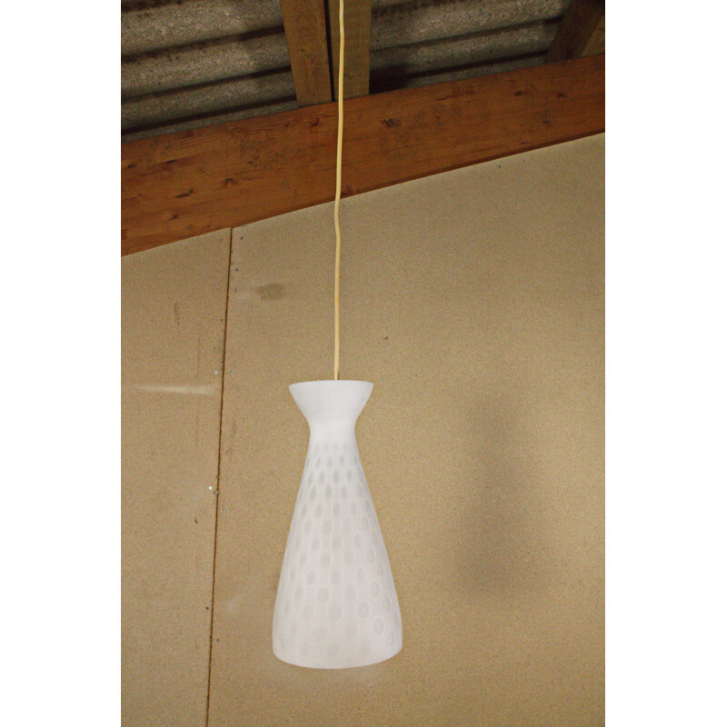 Hanging lamp, pendant by Aloys Gangkofner for Peill & Putzler - 1950s