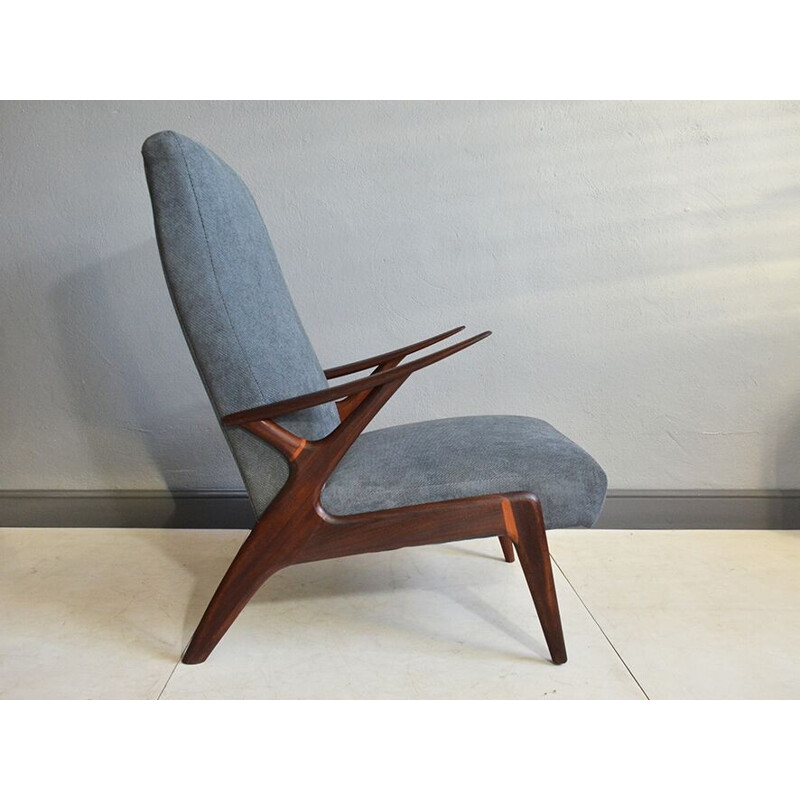 Teak vintage armchair - 1960s