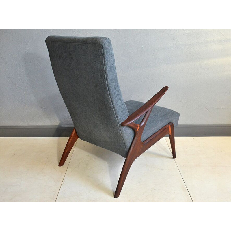 Teak vintage armchair - 1960s