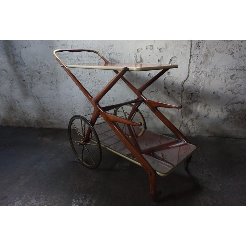 Chariot vintage de Cesare Lacca, Italie 1950