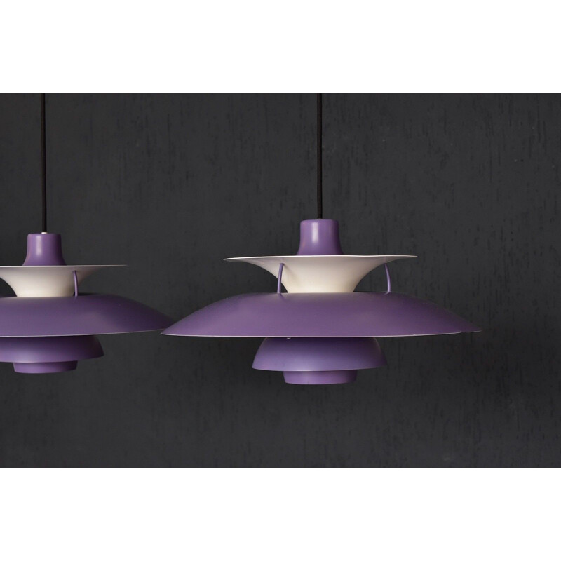 Paire de Suspension PH5 de Poul Henningsen pour  Louis Poulsen - 1950