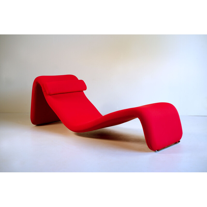 Djinn long chair, model 8412 by Olivier Mourgue pour Airborne, France - 1965