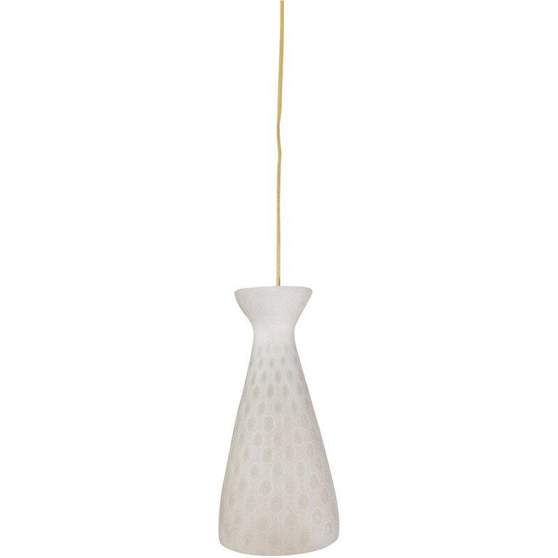 Hanging lamp, pendant by Aloys Gangkofner for Peill & Putzler - 1950s