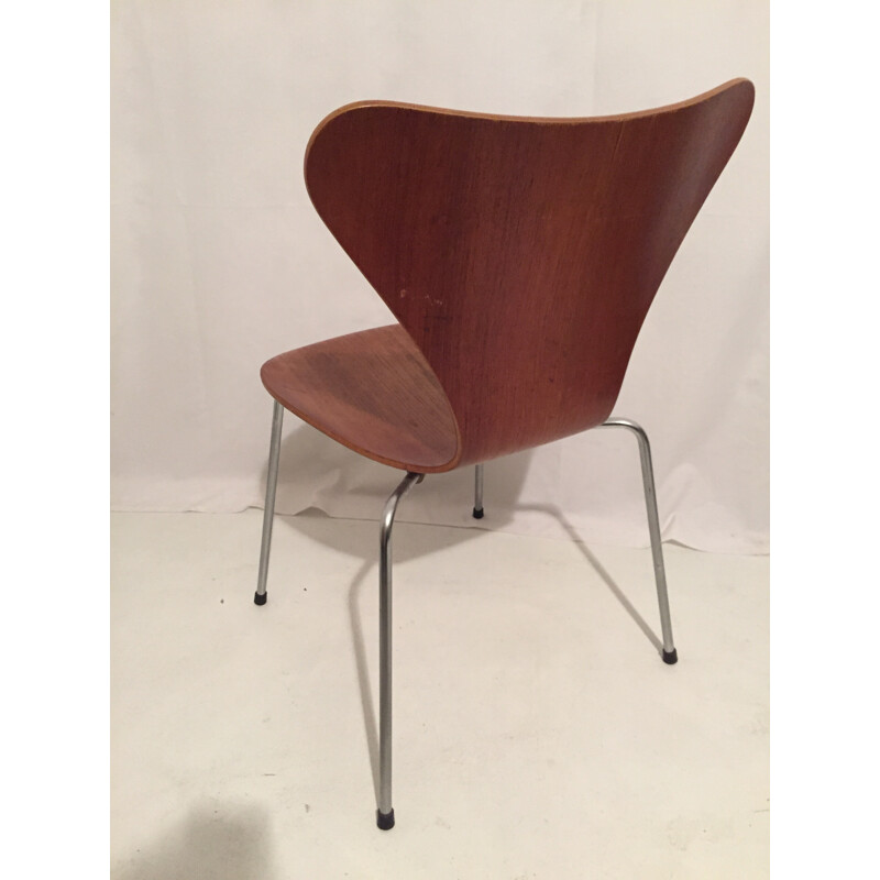 Chair "Series 7" in teak, Arne JACOBSEN - 1960s