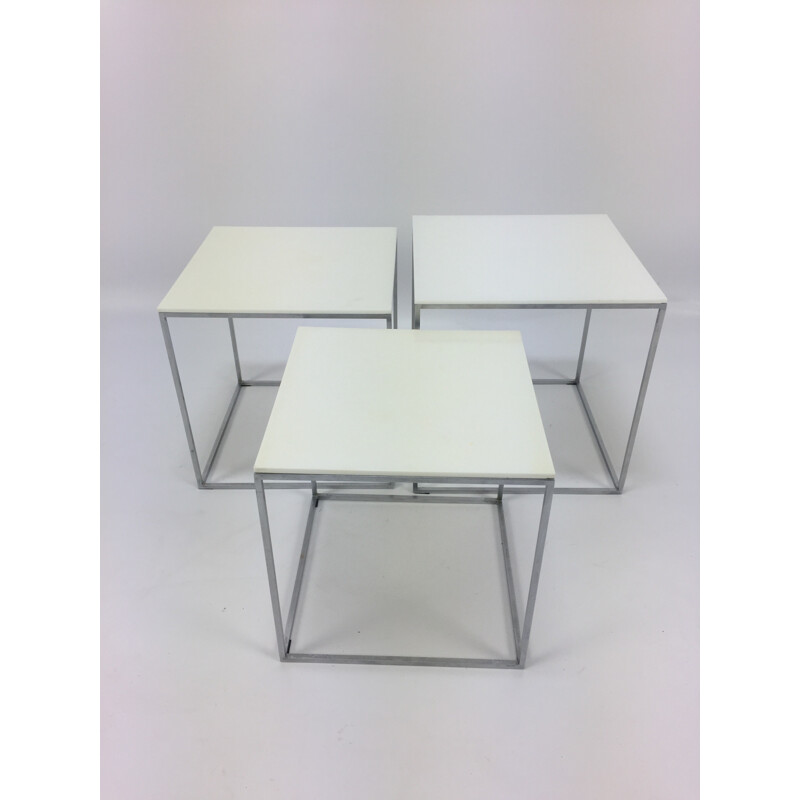 PK71 Nesting Tables by Poul Kjaerholm for E. Kold Christensen - 1950s