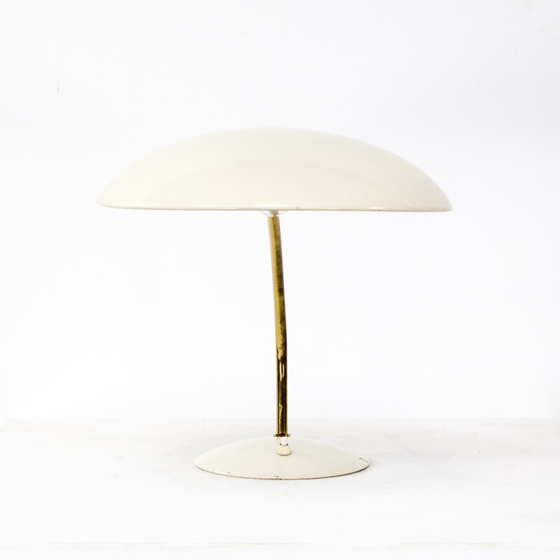 Table by Christian Dell lamp for Kaiser Idell - 1950s 