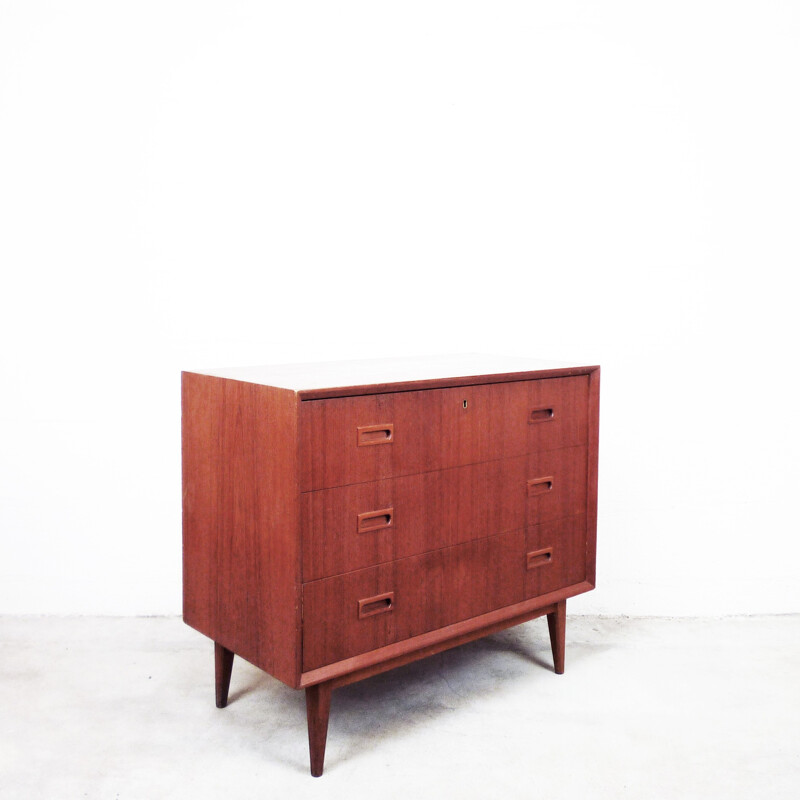 Scandinavian Vintage teak chest of drawers - 1960s