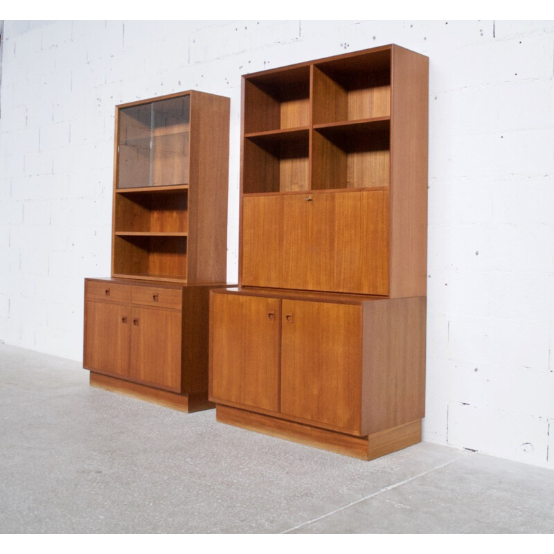 Teak storage cabinet by Erik Brouer for Mobelfabrik - 1960s