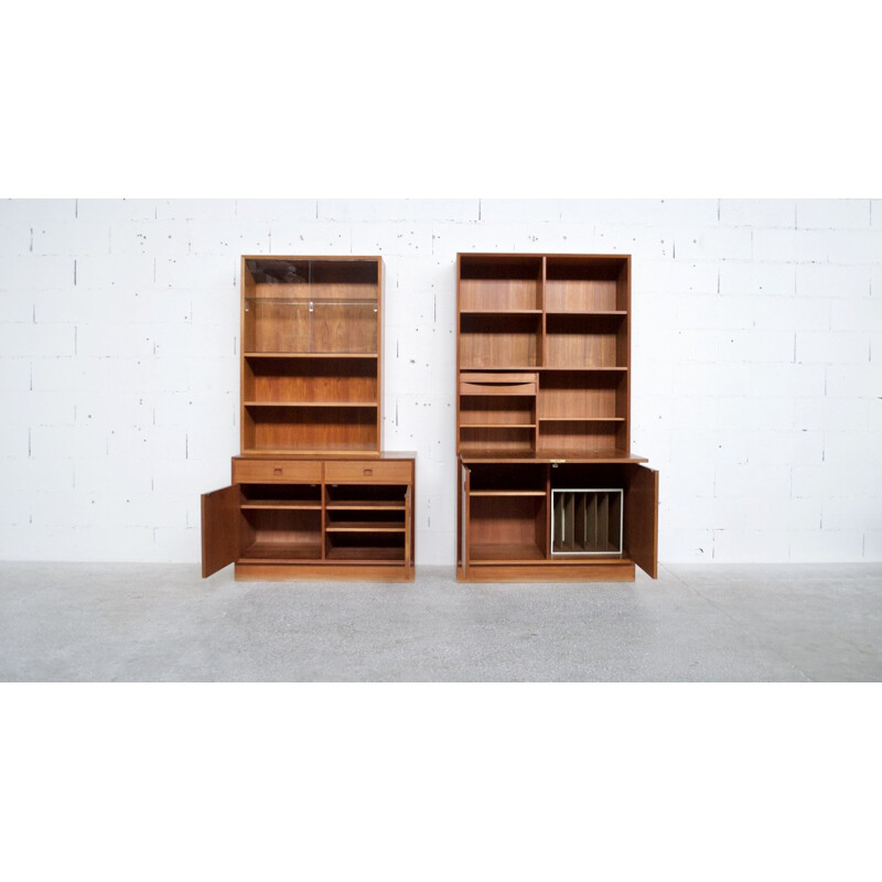 Teak storage cabinet by Erik Brouer for Mobelfabrik - 1960s