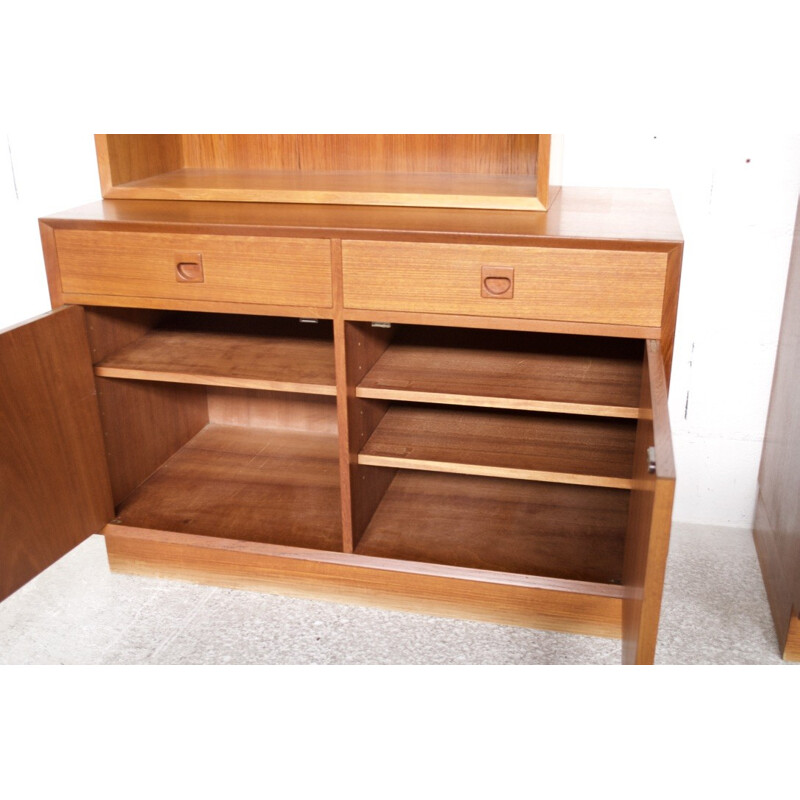 Teak storage cabinet by Erik Brouer for Mobelfabrik - 1960s