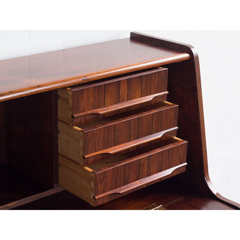 Danish secretary in rosewood - 1960s