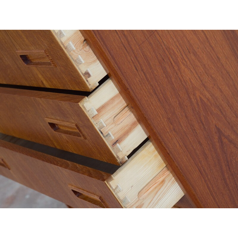 Chest of 7 drawers in teak by Westergaard - 1960s