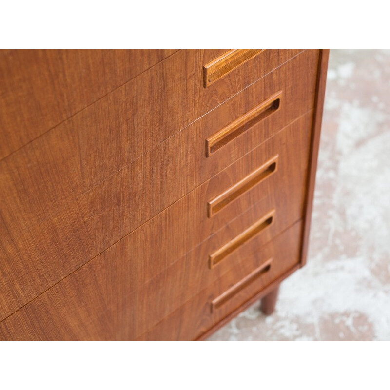 Chest of 7 drawers in teak by Westergaard - 1960s