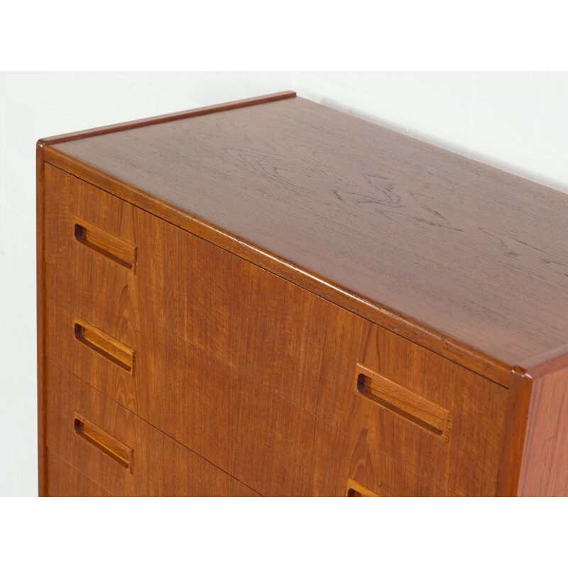 Chest of 7 drawers in teak by Westergaard - 1960s