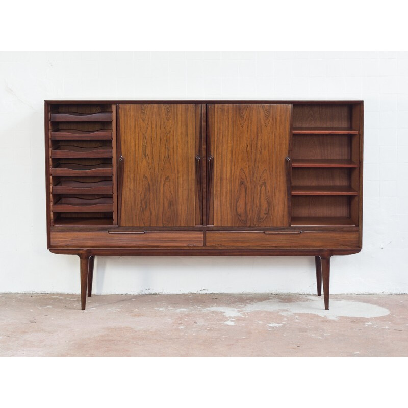 Buffet vintage en palissandre par Omann Jun - 1960