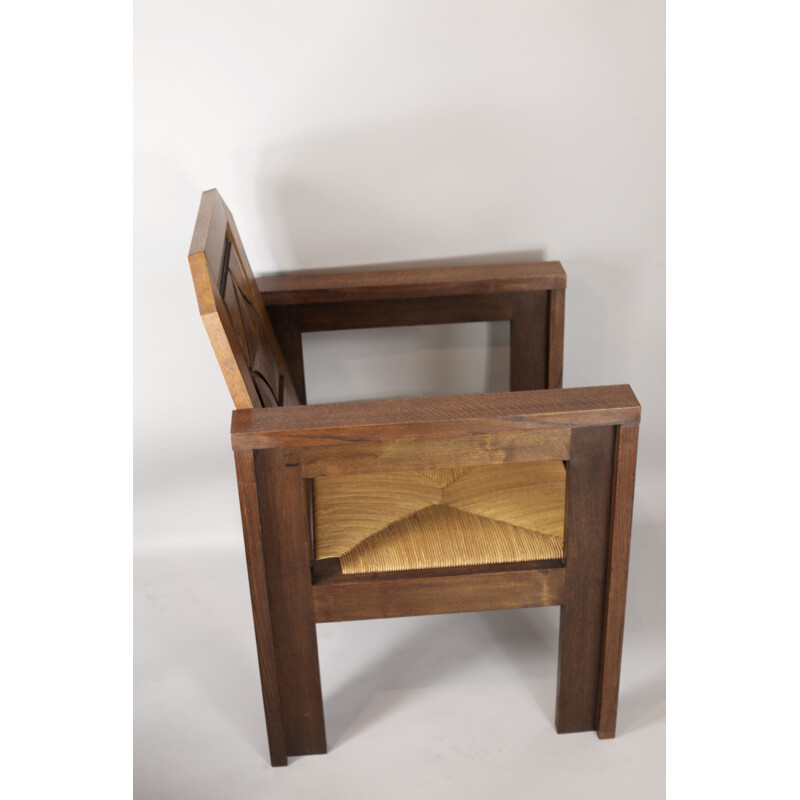 Pair of armchairs by Joseph Savina - 1940s